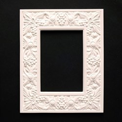 Рамка "ЛОЗА", белый цвет - фото 4905