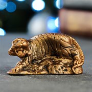 Статуэтка "Тигр рычит" бронза