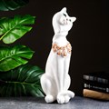 Фигура "Кошка Белла" перламутр с росписью - фото 94947
