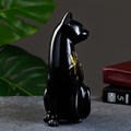 Фигура "Кошка с узором" черная с позолотой 92259 - фото 94985 Фигура "Кошка с узором" черная с позолотой 92259 - фото 94985