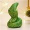 Фигура "Кобра малая" зеленый с позолотой 6500451 - фото 96336 Фигура "Кобра малая" зеленый с позолотой 6500451 - фото 96336